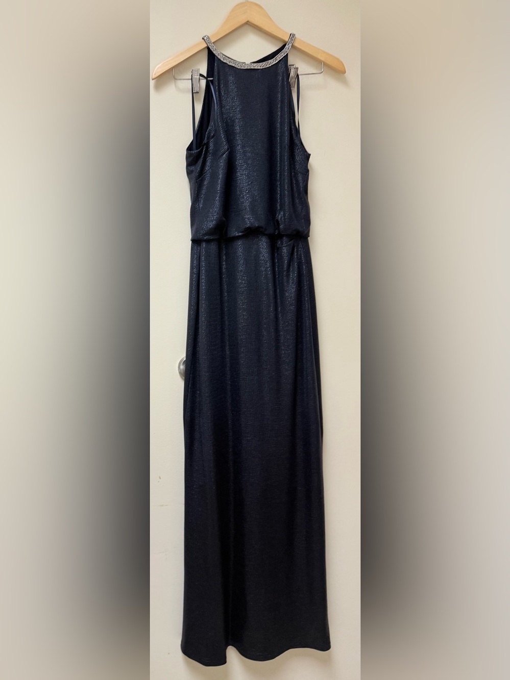 🔷RALPH LAUREN Metallic Halter-Neck Gown🔷 - Picture 5 of 16